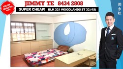 Blk 321 Woodlands Street 32 (Woodlands), HDB 4 Rooms #162615092